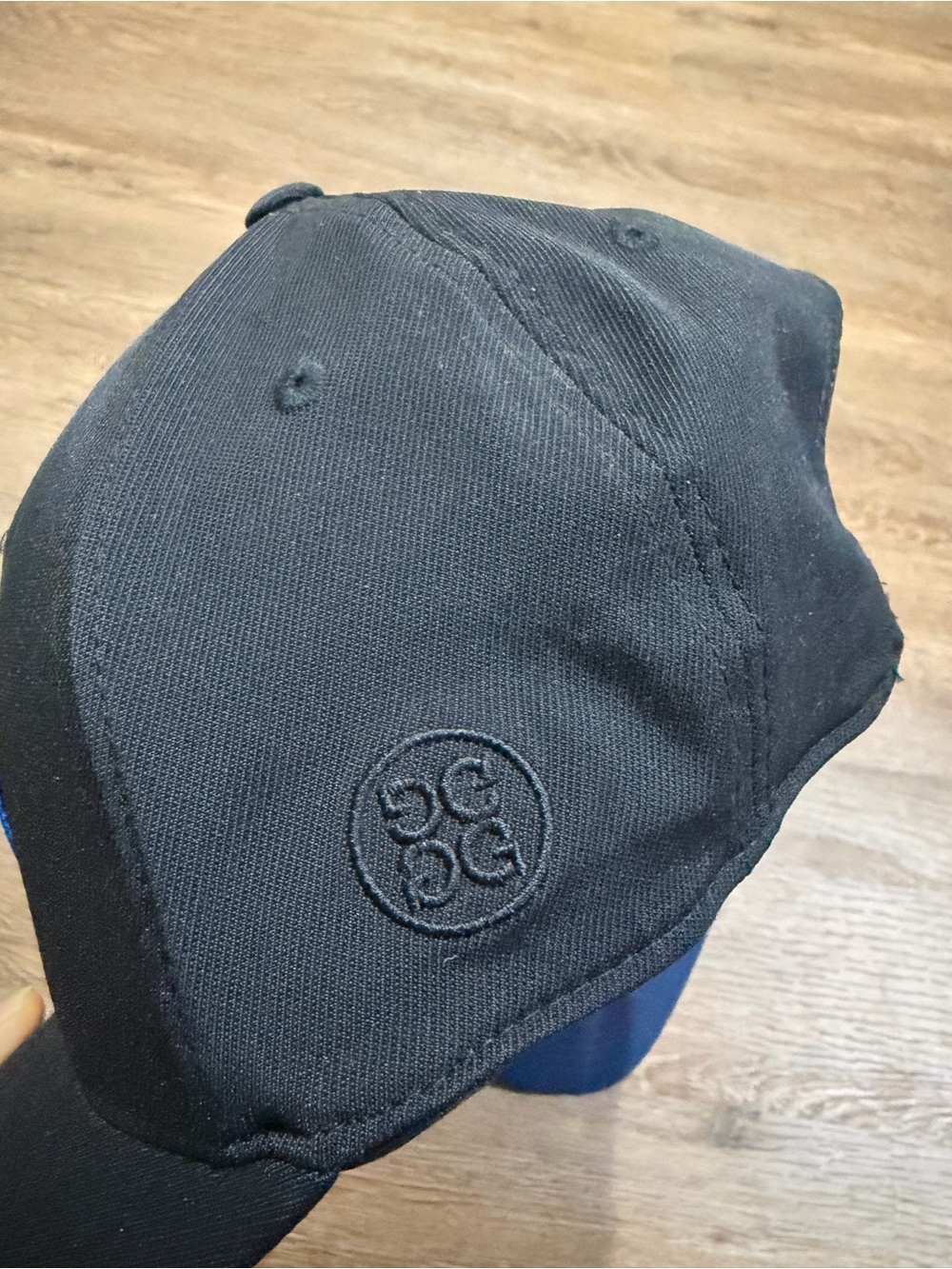 G/Fore Black 'Dink & Drink' Patch Baseball Cap SnapBack Golf - Picture 3 of 5